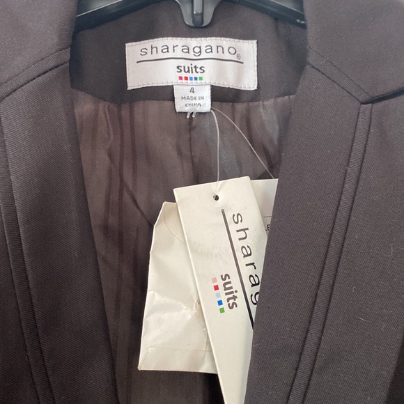 SHARAGANO Black blazer - Picture 3 of 13